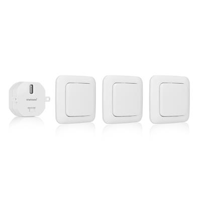 Smartwares 10.032.86 Set de interruptores para luz de dormitorio SH5-SET-BS